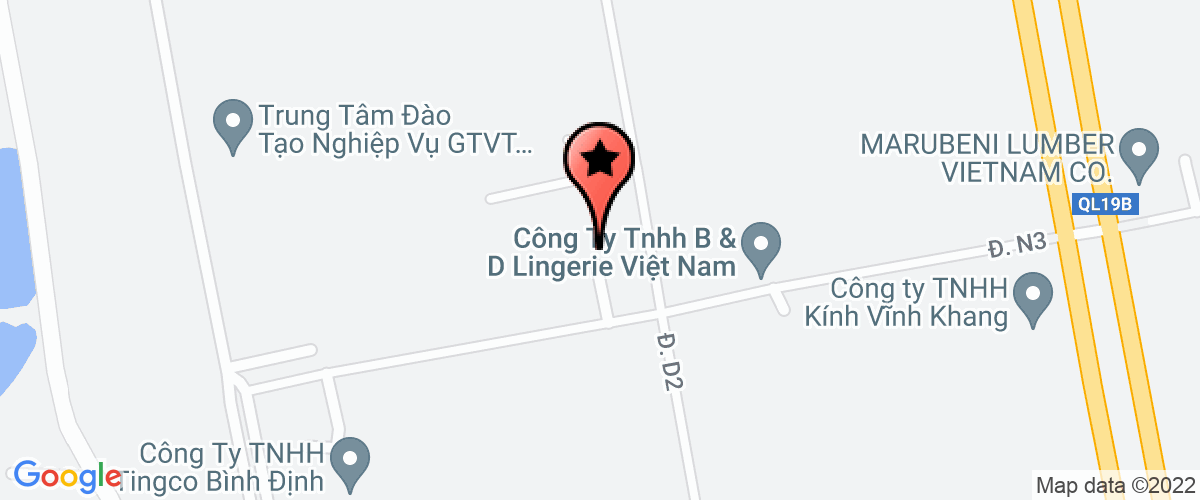 Map go to SCHAUPP Binh Dinh - Nhon Hoi Company Limited