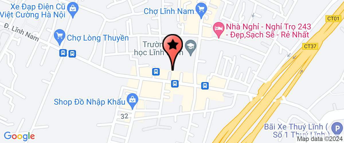 Map go to O To VietNam Service Business Company Limited