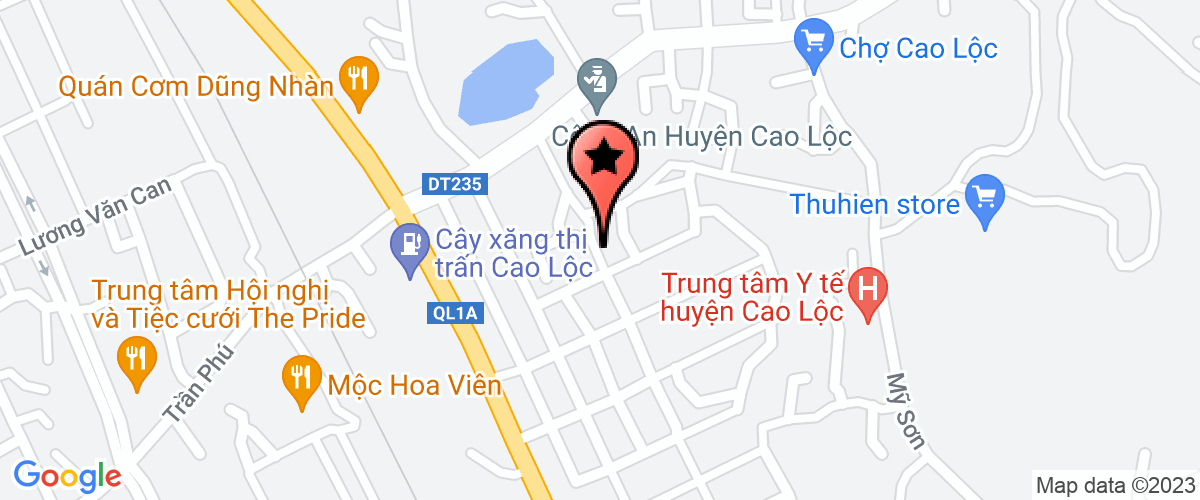 Map go to Hong Tam Lang Son Company Limited