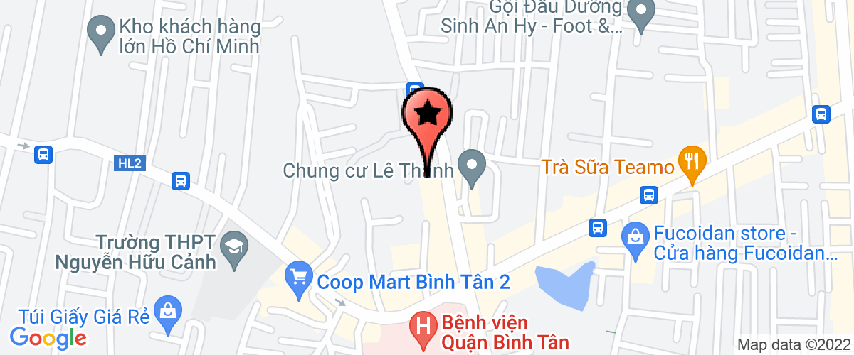 Map go to Phu Tu Sport Service Trading Company Limited