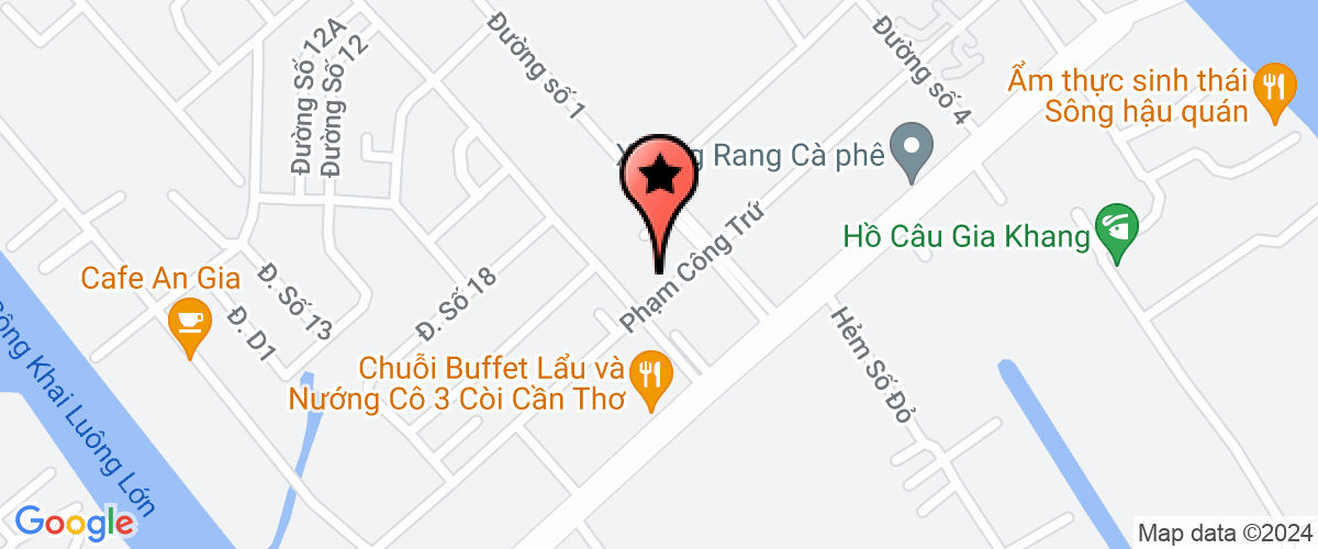 Map go to Phuong An Guest House Trading Service Limited Liability Company