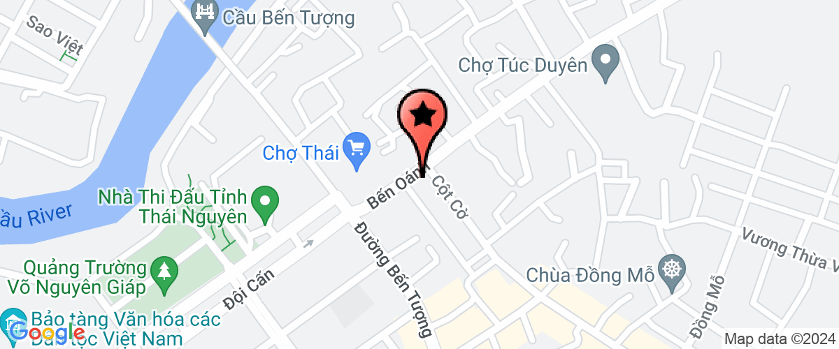 Bản đồ đến Công Ty TNHH Đại Việt Hưng Thái Nguyên