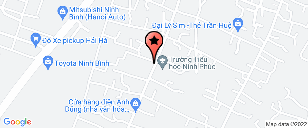 Map go to Tung Lam Ninh Binh Service Trading Company Limited