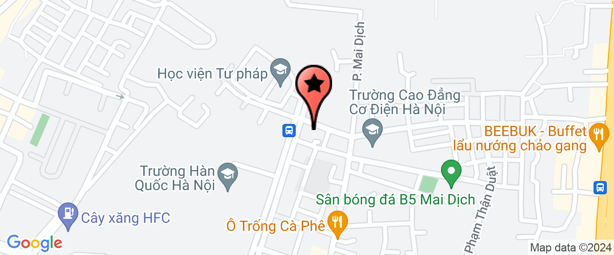 Bản đồ đến Chi Nhánh Hà Nội - Cty TNHH Hyundai Vinatrans Logistics
