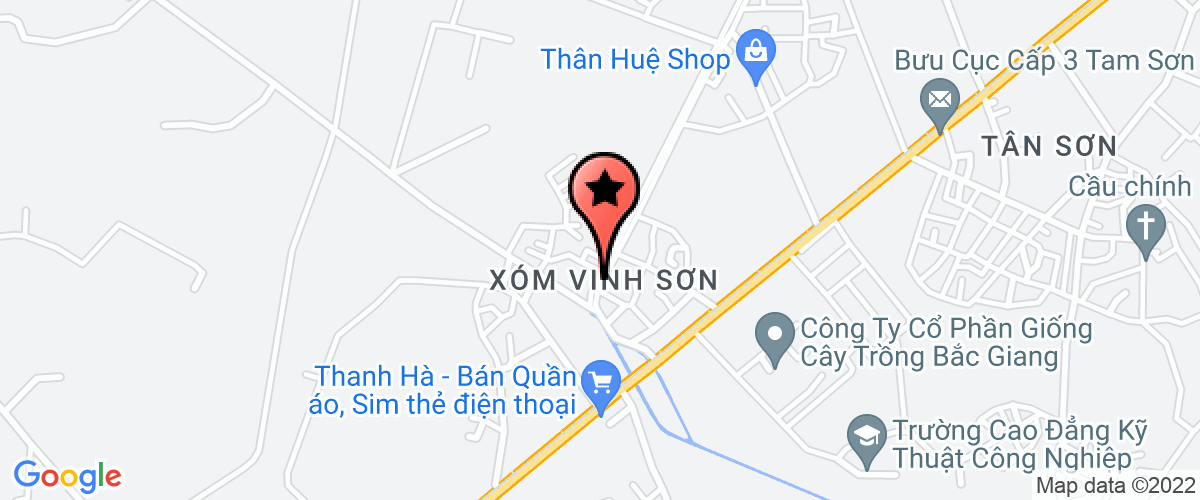 Map go to Ngoc Thai Service Trading Production Company Limited