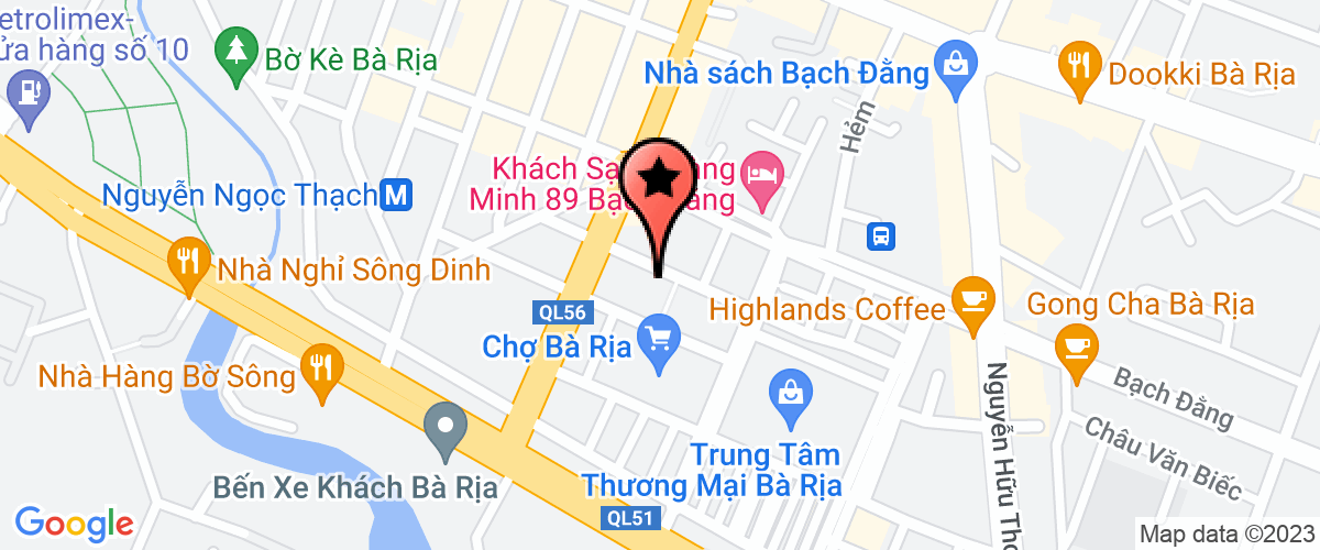 Map go to Anh Tu Ba Ria Company Limited