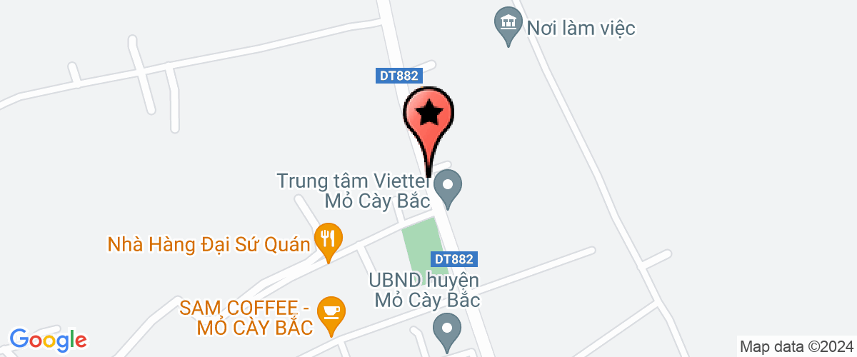 Map go to Nguyen Hoang Computer Technology Company Limited