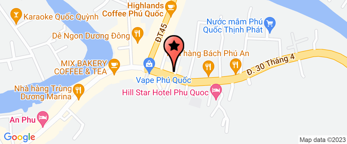 Map go to Kha Tu Phu Quoc Construction Architecture Company Limited