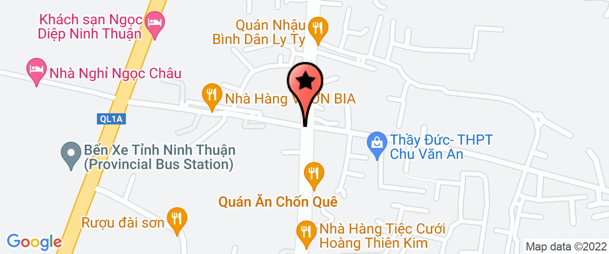 Map go to Thuan Hoa Urban Development Investment Joint Stock Company
