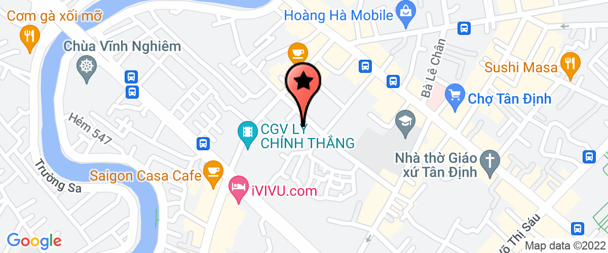 Bản đồ đến Công Ty TNHH Đầu Tư Thể Thao Văn Hóa Nghệ Thuật Trí Khang
