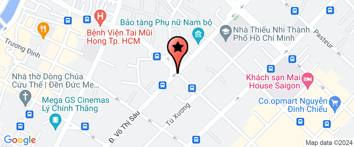 Map go to Branch of in   VCCI (TP Ha Noi) Trading And Service TP.HCM-Company Limited