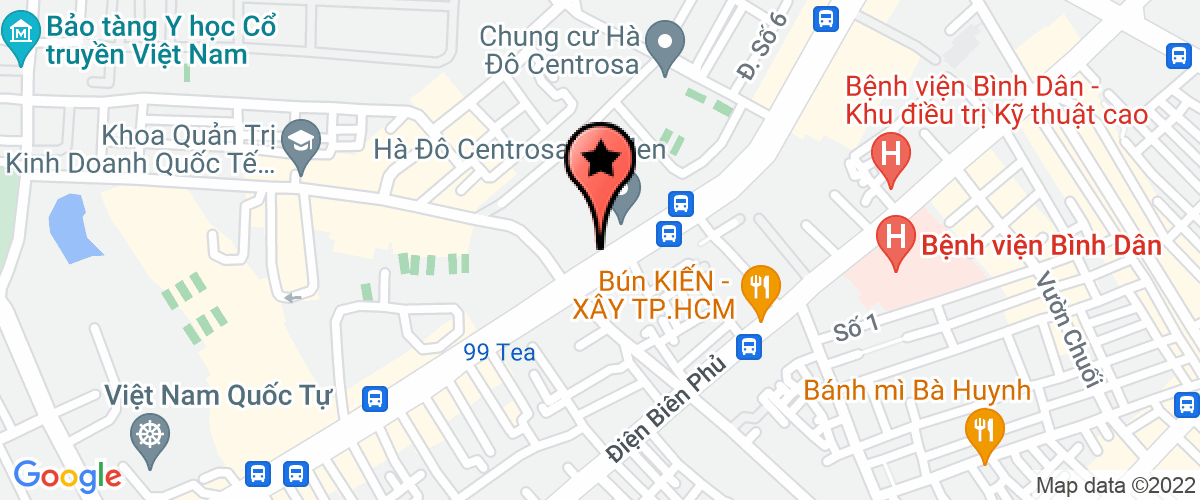 Map go to Talent Face Company Limited