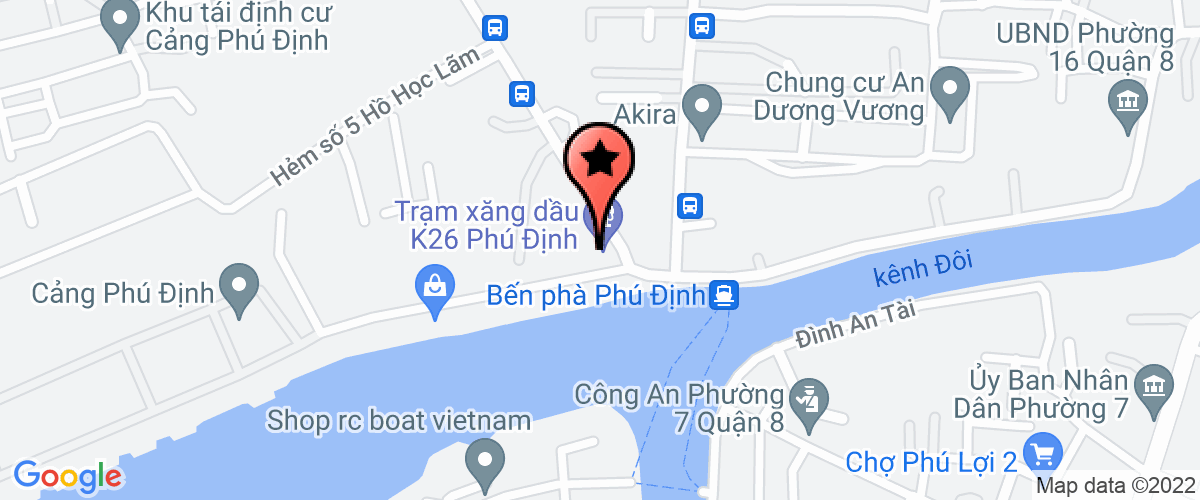 Map go to Vien  Dan Toc Cultural Research
