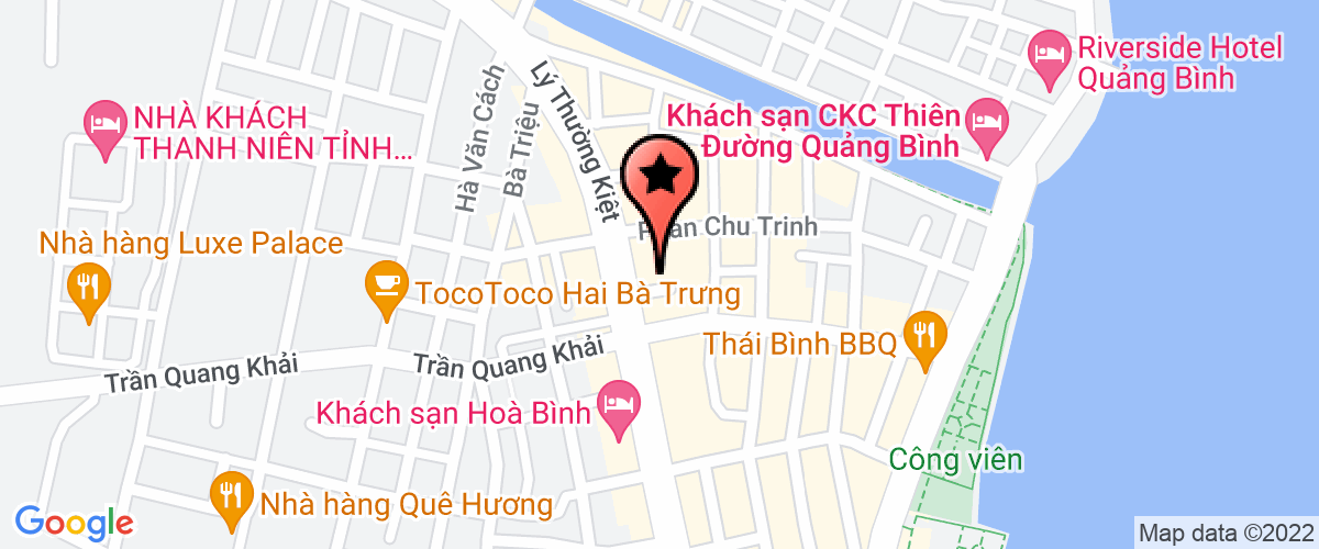 Map go to O To Quang Binh Trading Company Limited