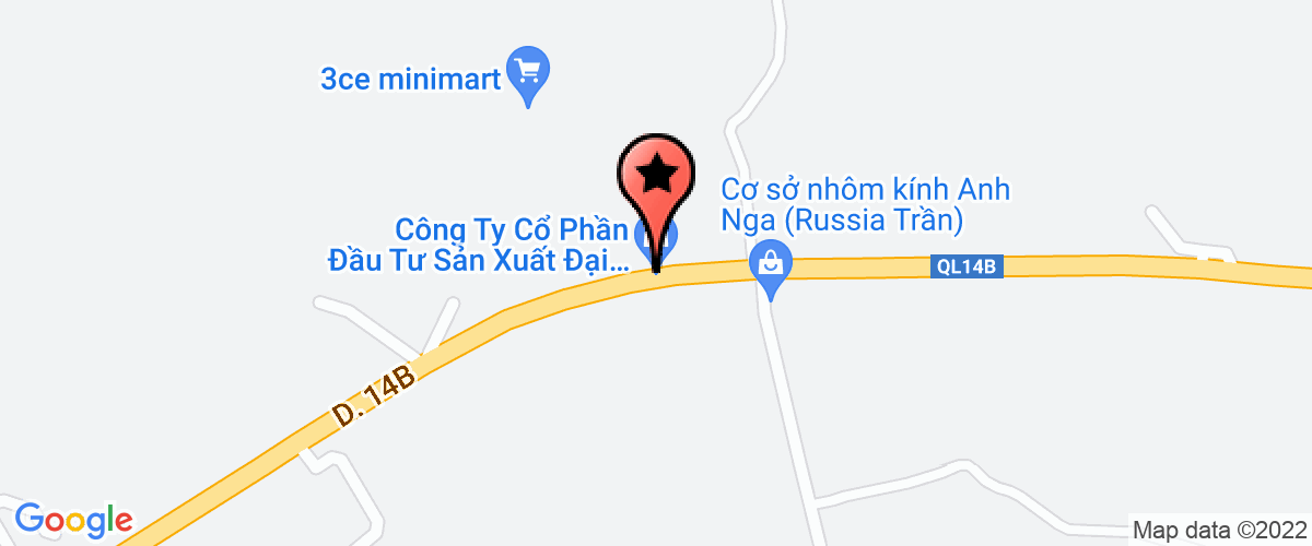Map go to Phuc Thien Investment Joint Stock Company