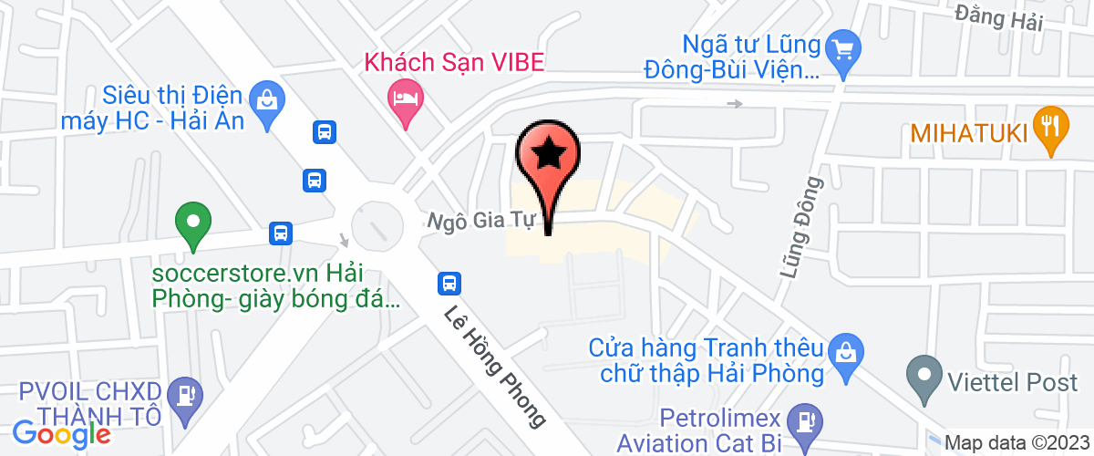Map go to Toan Thang Trading and Machinery Company Limited