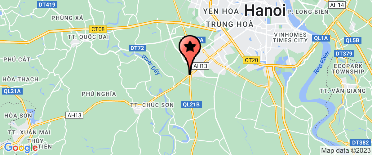 Map go to Ky Nghe Viet Green Trading Joint Stock Company