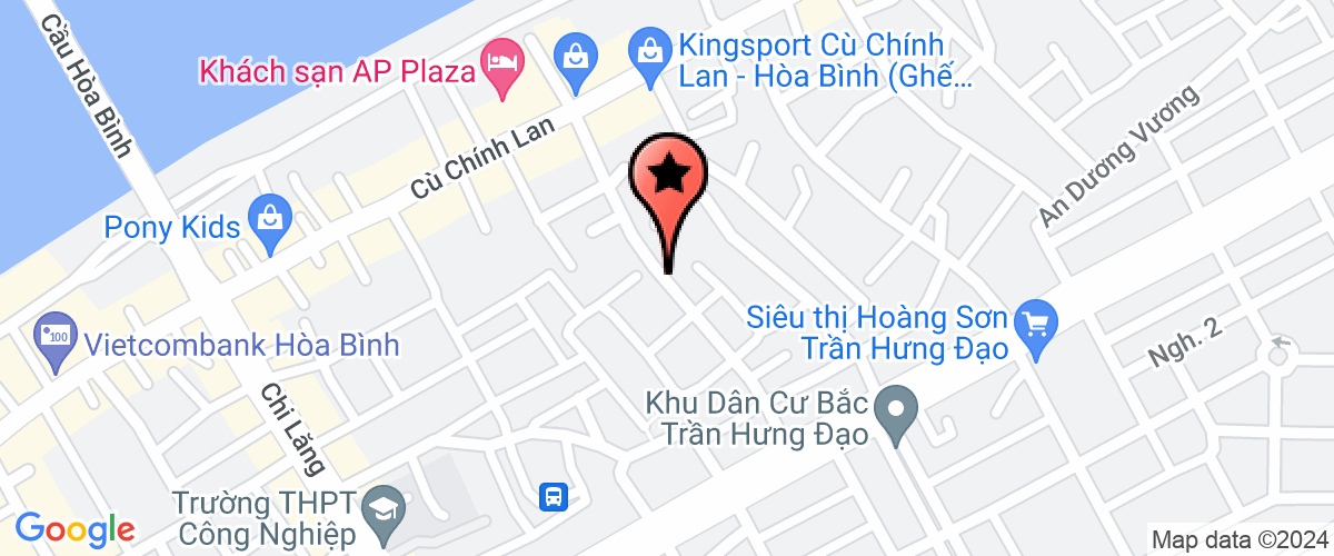 Map go to Sao Bien Hoa Binh Company Limited