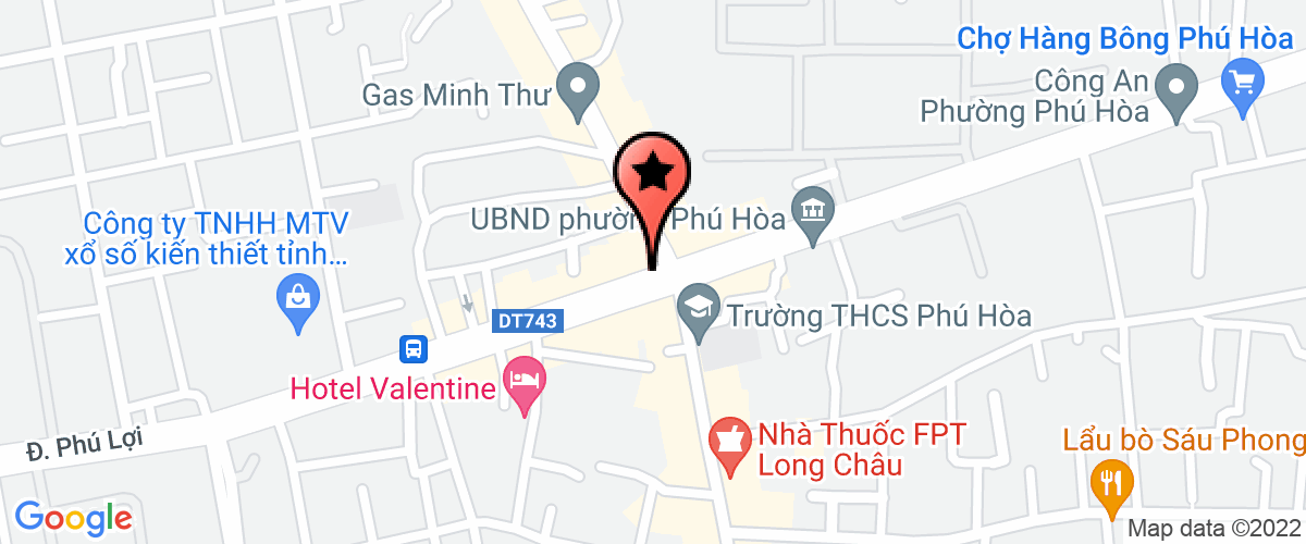 Map go to Nha Khoa Song Nam Company Limited