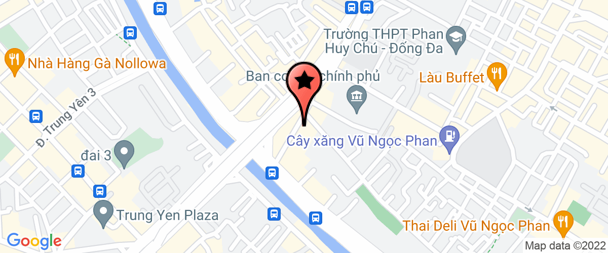 Map go to Kiem nghiem Ha Noi Center
