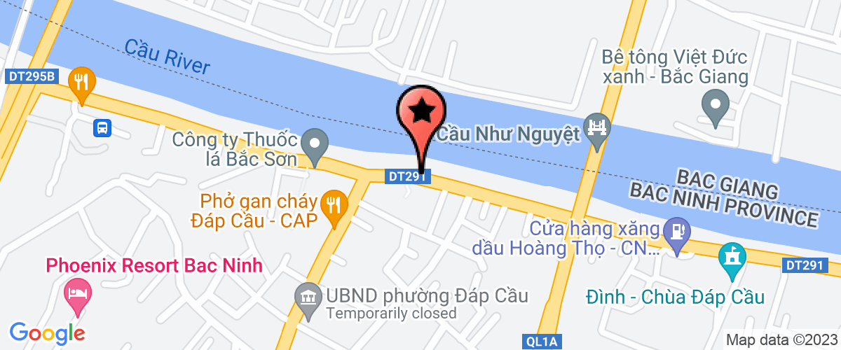 Map go to Xi nghiep tap the co phan Hai Long