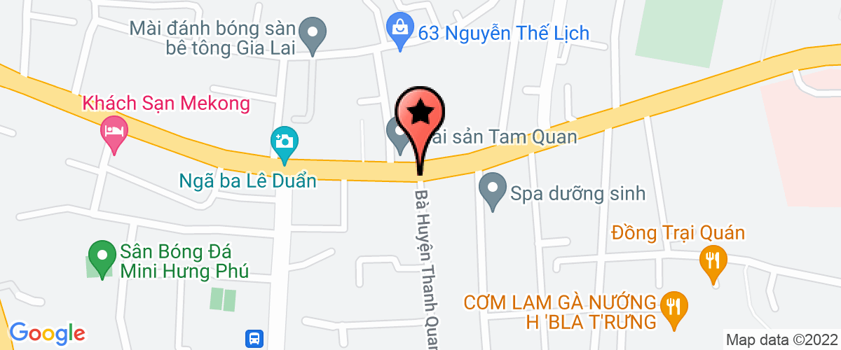 Map go to 2-9 Tay Nguyen Construction Design Consultant Company Limited
