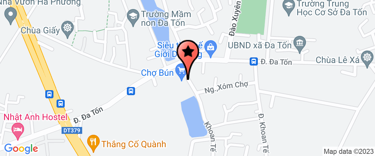 Map go to Thinh Cuong Private Enterprise