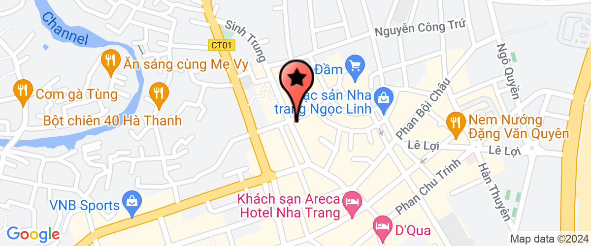 Map go to Thinh Phat Nt Seafood Company Limited
