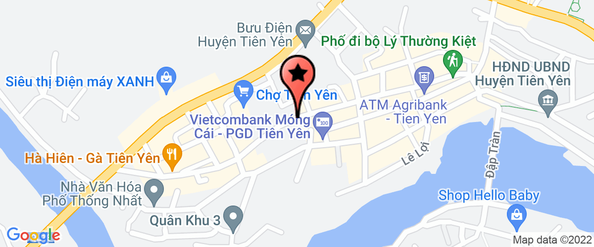Map go to Quang Ninh Energy Joint Stock Company