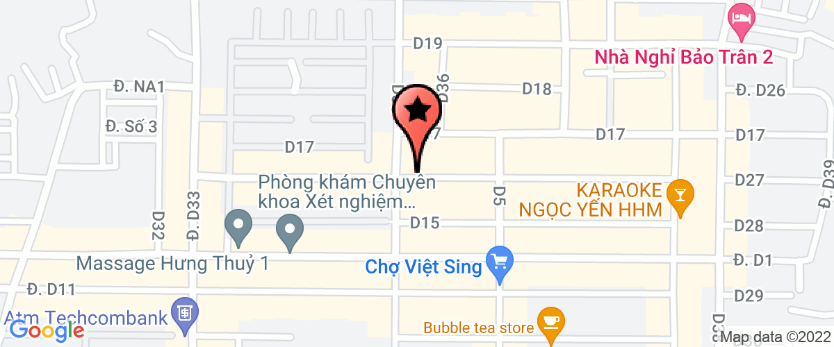 Map go to Nha Tro Cho Thue Tran Van Nho Company Limited