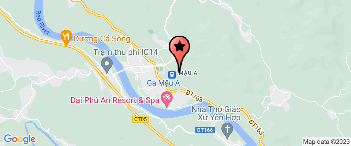 Map go to Bao hiem xa hoi Van Yen District