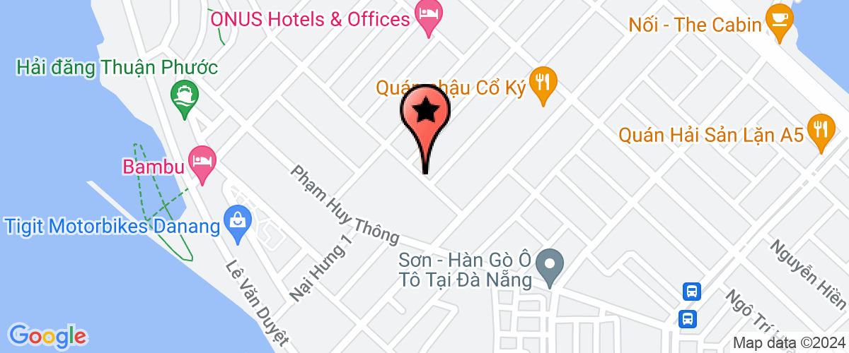 Bản đồ đến Công Ty TNHH Một Thành Viên Quốc Nguyễn Đăng