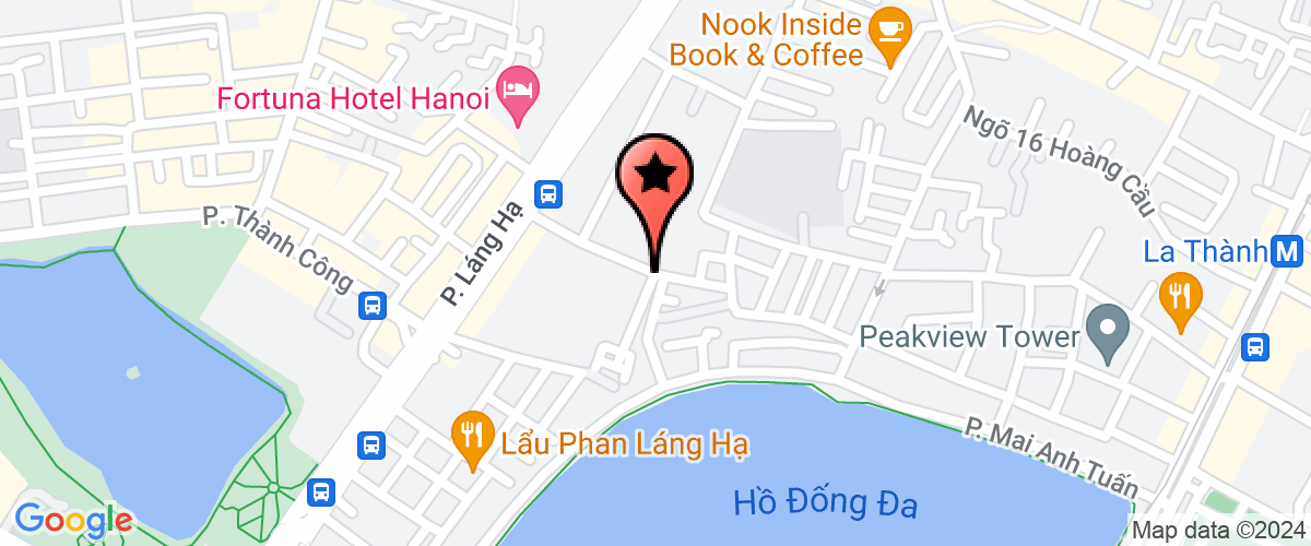 Map go to Ha Noi Fresh Environment Technology Joint Stock Company