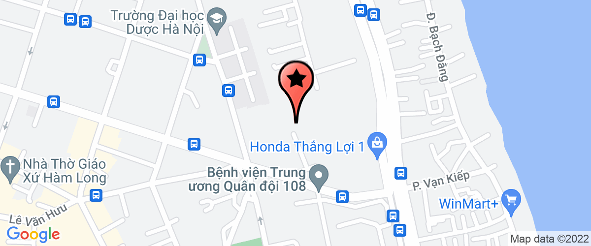 Map go to Ha Noi Water Manufacturing Joint Stock Company No 3