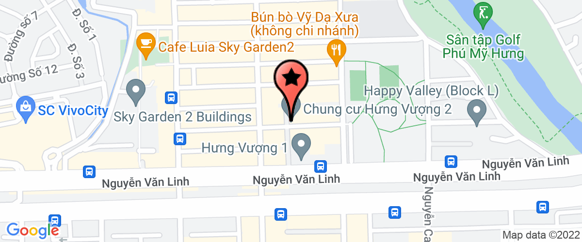 Map go to Gangnam Style Service Trading Company Limited