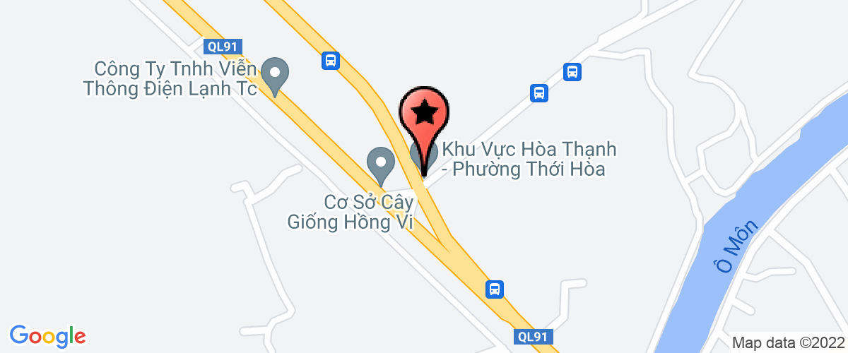 Map go to Trong Huy Shipping Trading Services Limited Liability Company