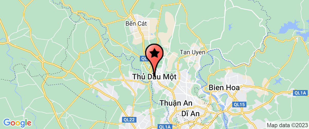Map go to Tan Thinh Phat Trade - Service - Construction Joint Stock Company