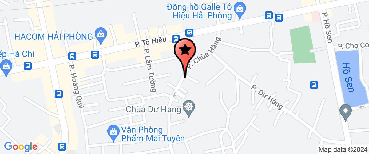 Map go to Uy Ban Nhan Dan Phuong Du Hang - Quan Le Chan
