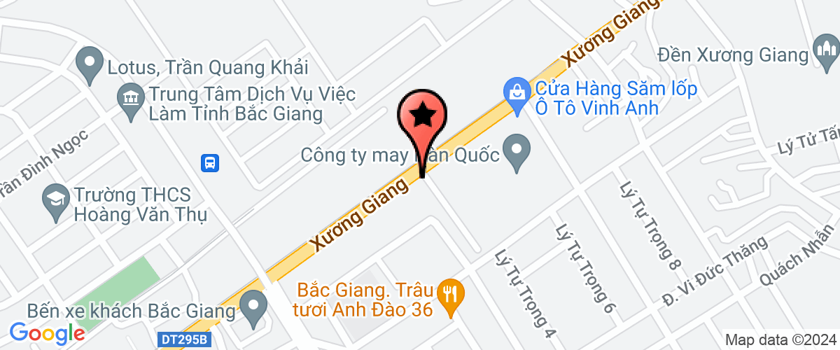 Map go to quoc te Viet Pan PACIFIC Company
