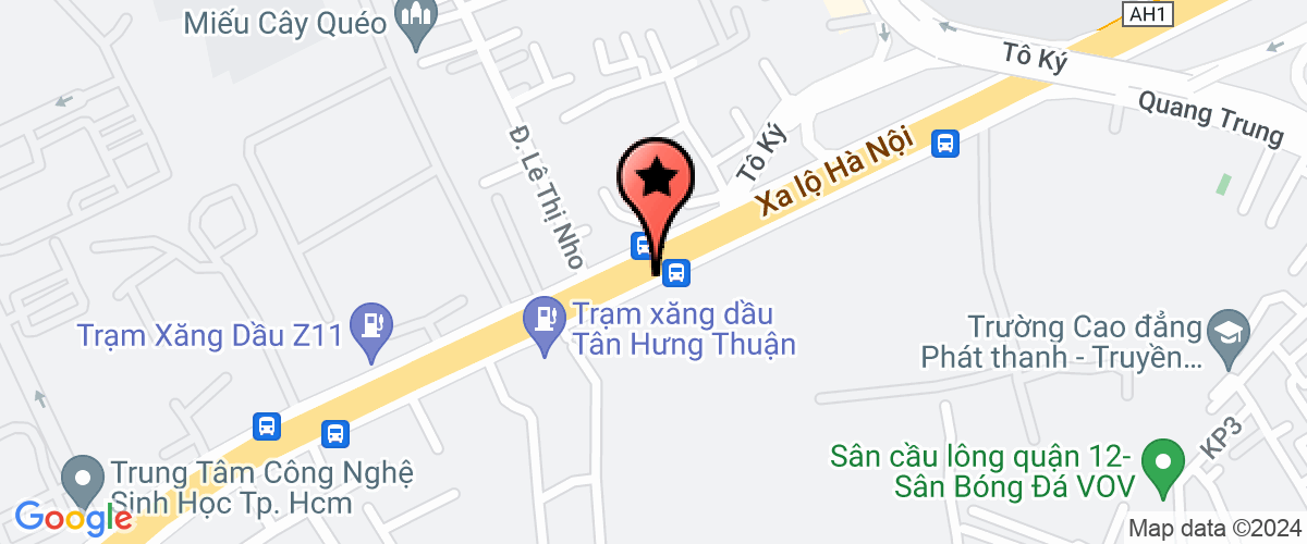 Map go to The Hinh Tham My Ss Sports Company Limited