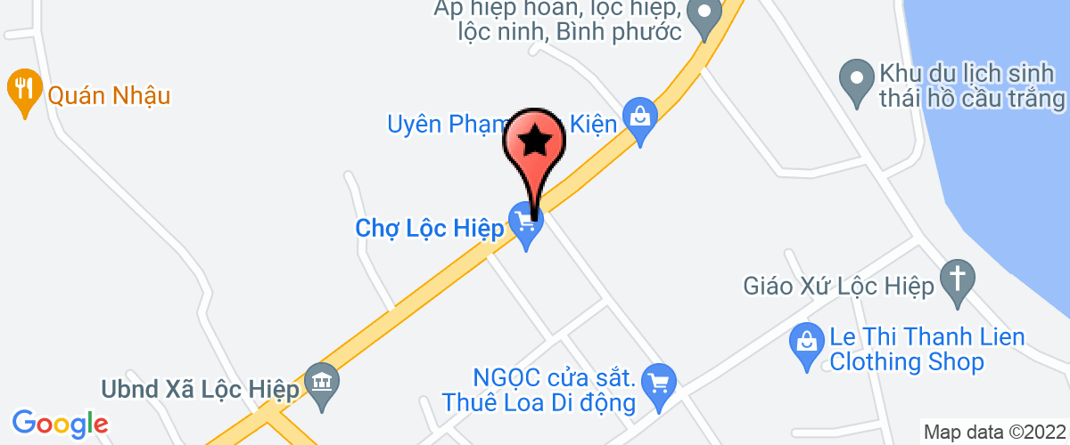 Map go to Anh Tran Private Enterprise