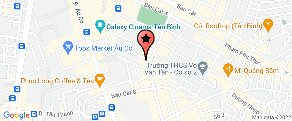 Bản đồ đến Công Ty TNHH Nha Khoa Âu Việt