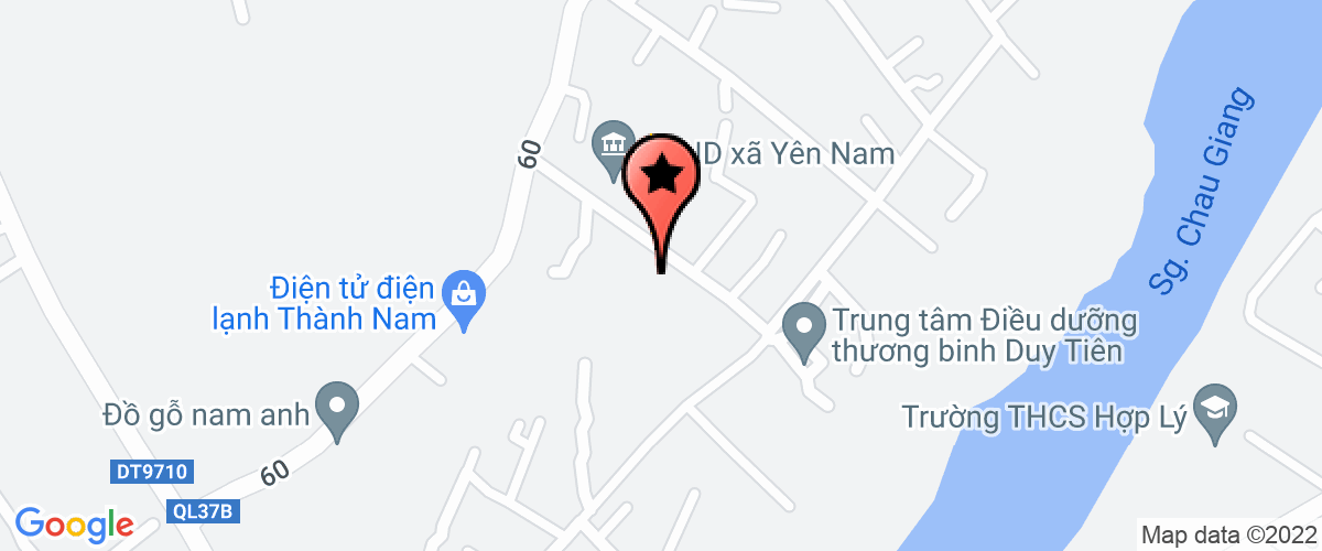 Map go to Truong ban cong Yen Nam Nursery