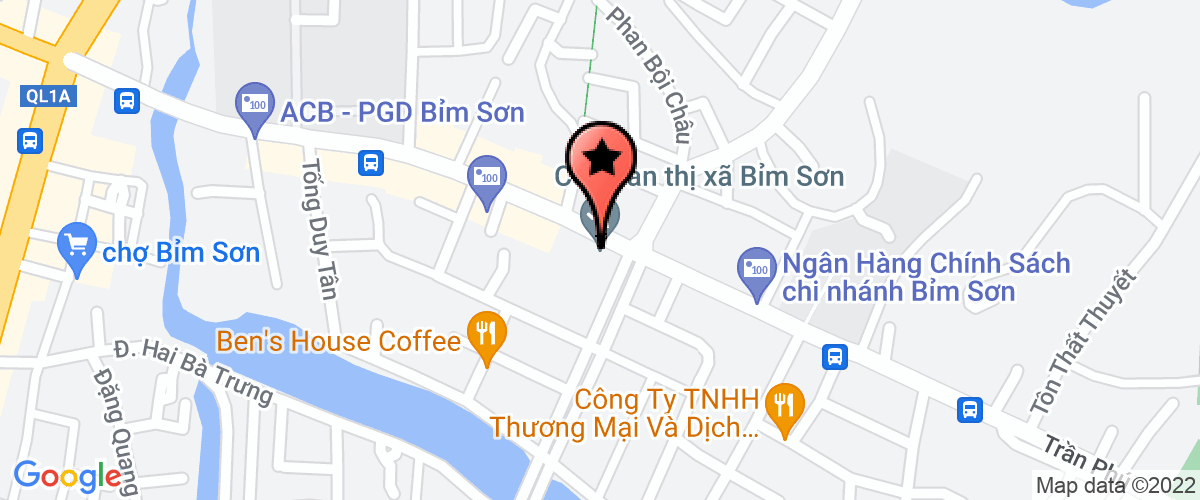 Map go to thuong mai XNK Quang Quy Company Limited