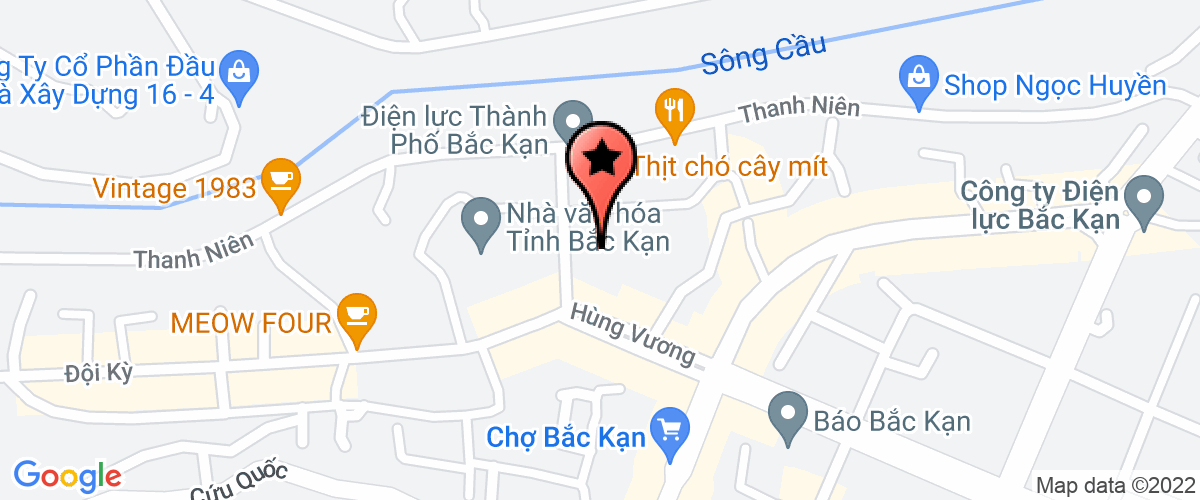 Map go to Song Phat Bac Kan Joint Stock Company