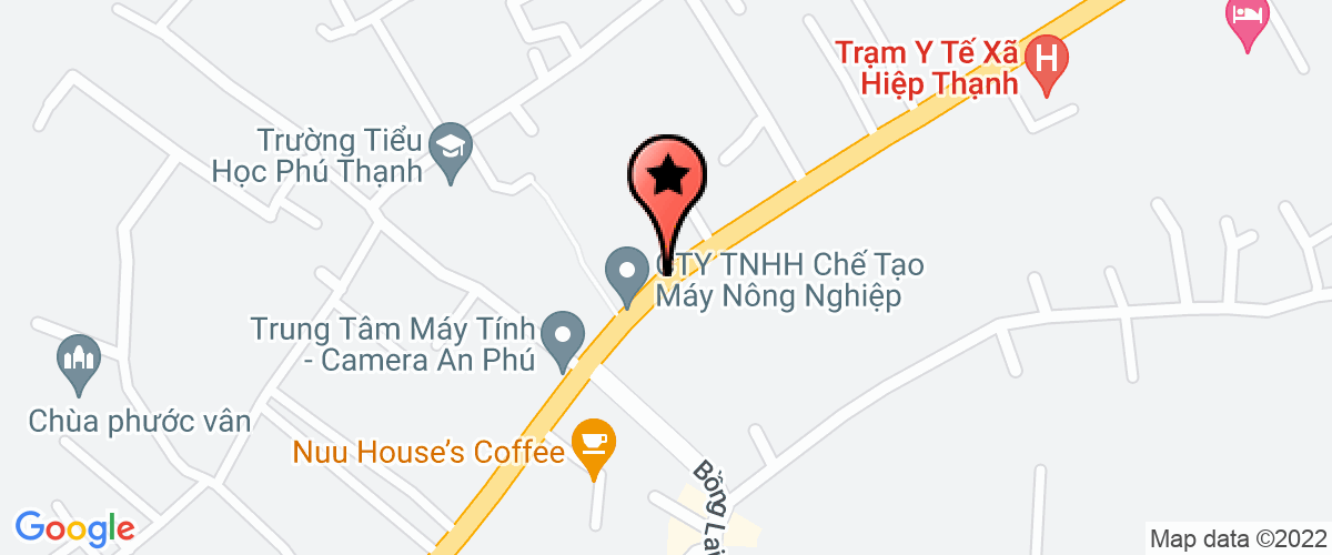Bản đồ đến Công Ty TNHH Dịch Vụ - Thương Mại - Xuất Nhập Khẩu Thanh Cường