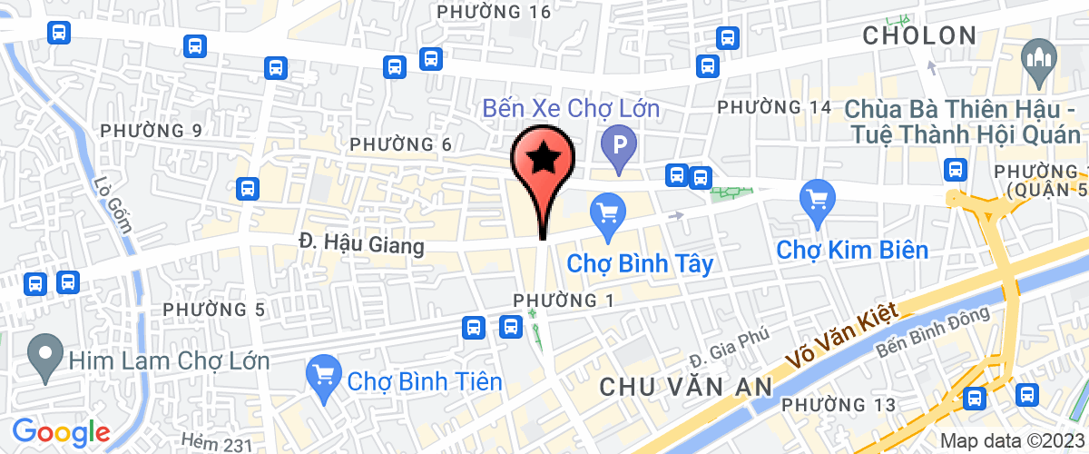 Map go to Hong Phat Electrical Devices Trading Production Company Limited