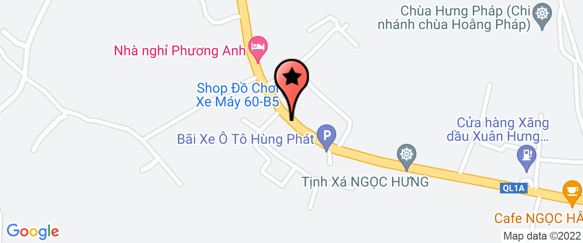Map go to A Chau Agricultural Import Export Company Limited