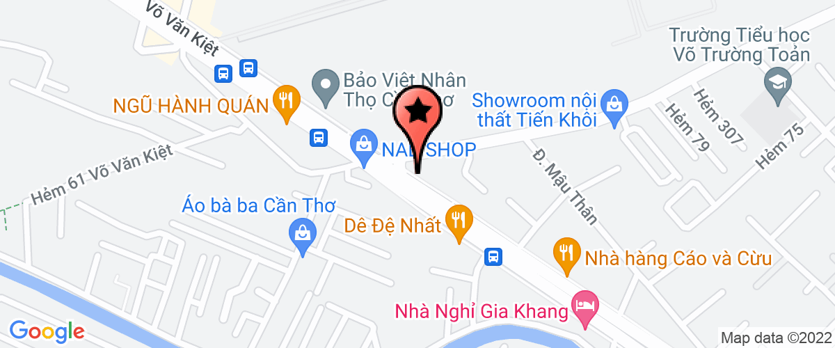 Map go to Kinh Nhat Son Company Limited