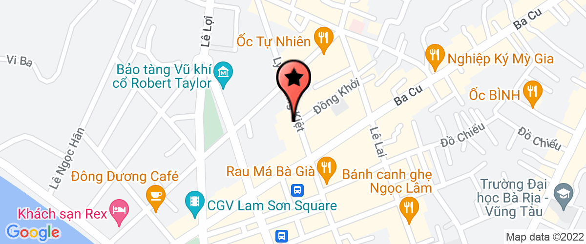 Map go to Bien Vang Service Trading Development Company Limited